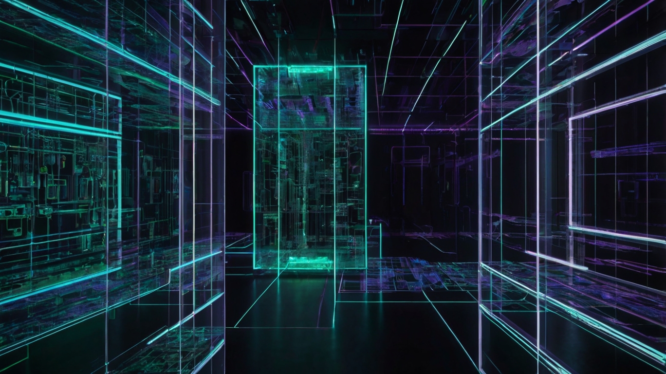 Technology wireframe